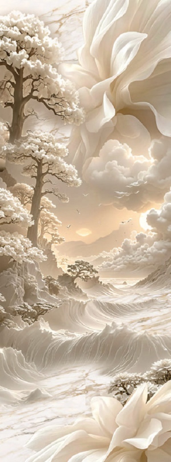 Королевская грация (из 4 панелей)