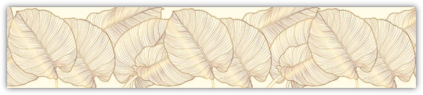 Листья Голдблан(матовый лак)